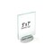 Azar Displays Two-Sided Revolving Acrylic Sign Holder Frame 5'' W X 7'' H 252941-GS-1PK - alternate 3